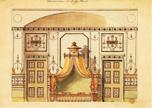 Etruscan room, Home house