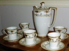 Noritake chocolate set