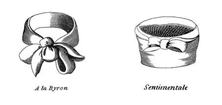 Two examples of cravat styles