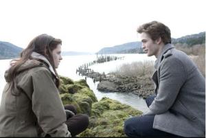 Edward and Bella at the River's Edge