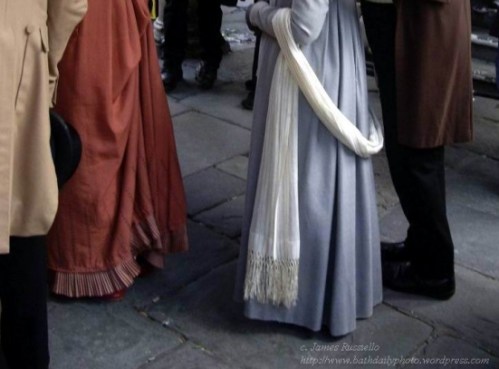 2007 Persuasion actors filing into the Pump Room