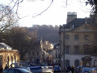 Beechen Cliff Above Queen Square, photo by Rob Hardy