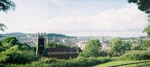 Panoramic view from Beechen Cliff
