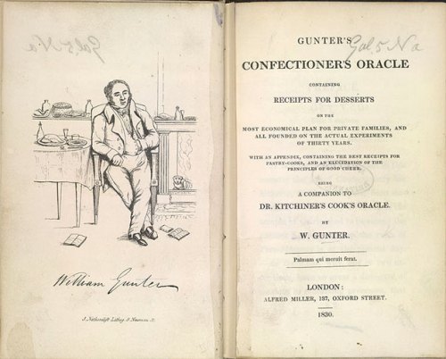 Gunter's Confectioner's Oracle, 1830