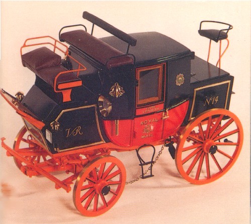 Royal Mail Coach, toy model