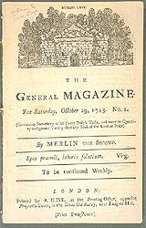 The General Magazine, 1743