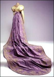 1801 Court Dress with Train, Centraal Museum