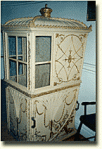 Sedan chair in the Pump Room