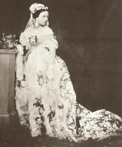 Queen Victoria's White Gown