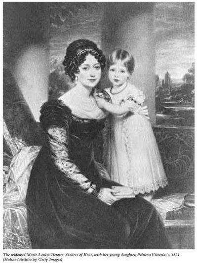 victorias-mother The Duchess of Kent, Queen Victoria's mother, 1821, depended on an annuity and jointure after her husband's death.