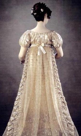 Princess Charlotte's Court Dress, 1814-16, also known as the Bellflower Dress