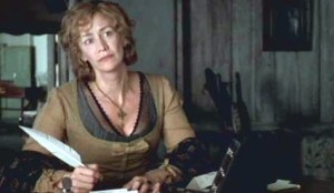 Think I'll add a few more Mrs. Dashwood lines in the script. Wonder if anyone will notice?