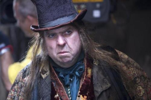 Fagin (Timothy Spall) might seem like a nicer character than the Beadle, but he represents oppression of a different kind.