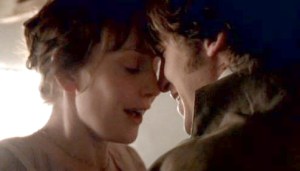 The film ends on a happy and romantic note in a scene that is eerily similar to 1995's Sense and Sensibility.