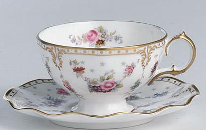 Royal crown derby tea cup, Royal Antoinette