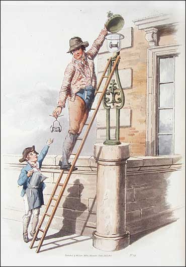 Lamplighter, Pyne, 1808