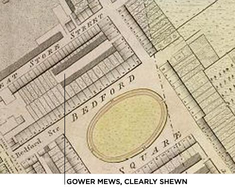 Gower Mews, since 1792