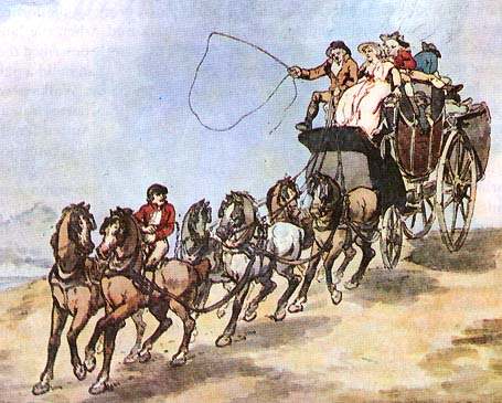 Rowlandson, Coach Travel