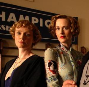 Claire Skinner and Natasha Little