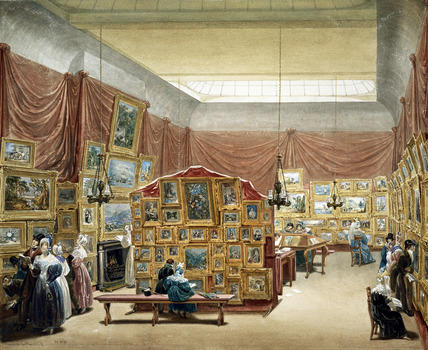 The Gallery of New Society of Painters, George Scharff, The Victoria & Albert Museum