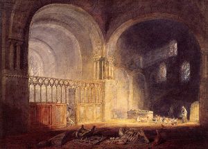 Turner,_J._M._W._-_Transept_of_Ewenny_Priory,_Glamorganshire 1797 Transept of Ewenny Priory, Glamorganshire, JMW Turner, 1797