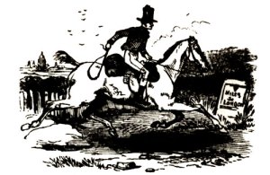 Post-Boy En Route to London, 1800