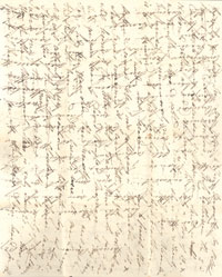 Small cross written letter
