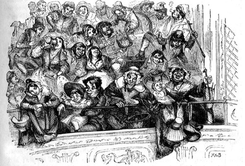 astley's amphitheatre balconey audience