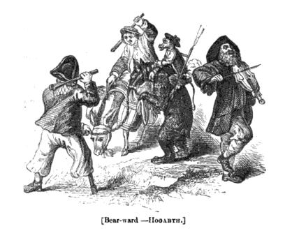 Hogarth, Bear-Ward, Bear and Monkey