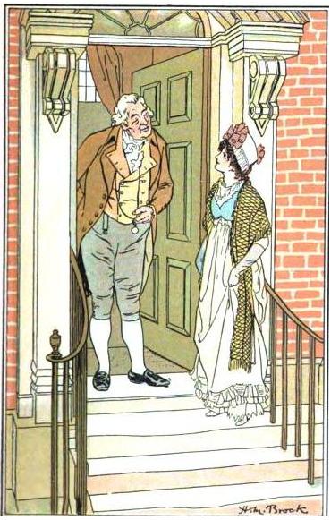 Northanger Abbey, Brock illustration, Jane Austen