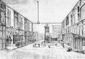 Upper School, Tonbridge, where George Austen taught