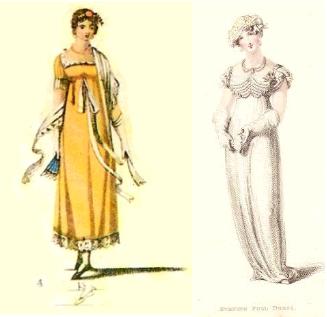 1811 and 1812 full dress Wilson left, Ackermann right
