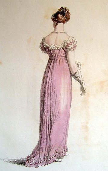 1813 evening dress ackermann