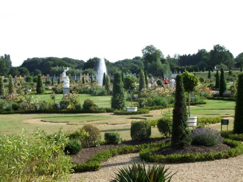 Privy garden with gates and fence