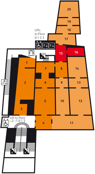 Second floor National Portarit gallery Room 18