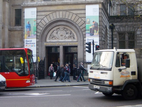 The Entrance to The National Portrait Gallery