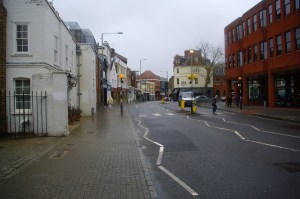 The road outside Cesar Picton's house