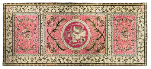 axminster 19th c. george III George III Axminster Carpet, England, by Thomas Whitty, late 18th century approximately 1323 by 572cm; 43ft. 5in. by 18ft. 9in. Photo: Sotheby's
