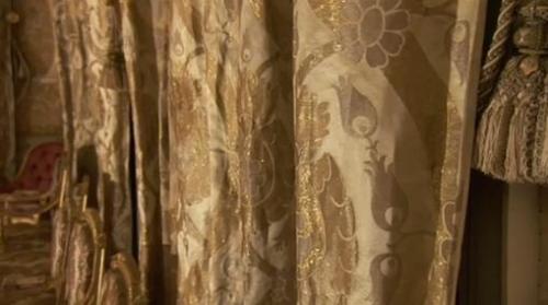 10. gold and silver curtains