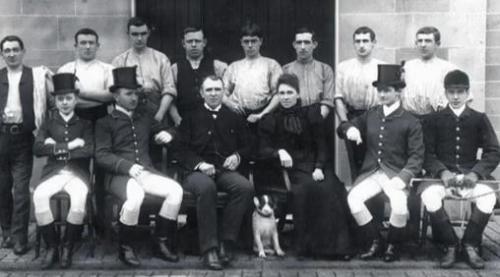 16. 16 grooms for stables