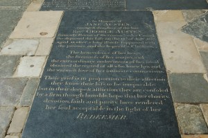 winchester cathedral Jane Austen plaque