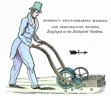 buddings 1832 lawnmower