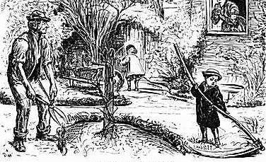 gardening family_shears_rake_scythe