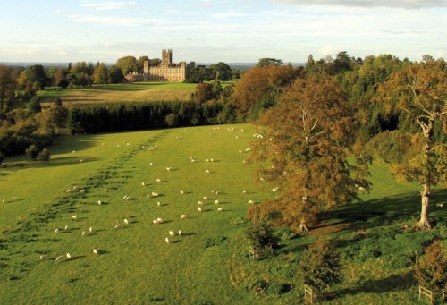 highclere castle and parkland designed by capability brown
