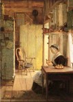 Kitchen Interior by Thomas Hicks –&nbsp;1865.