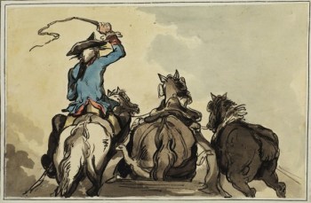 Postillion by Thomas Rowlandson (18th century - 19th century)