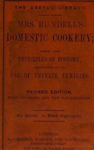 Rundell Domestic Cookery
