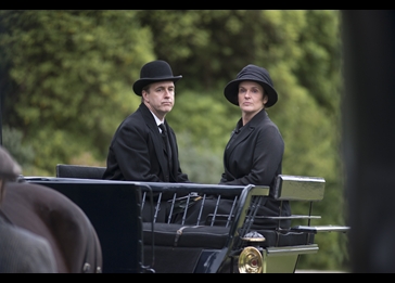 Off to Duneagle in Scotland. redit: Courtesy of © Nick Wall/Carnival Film & Television Limited 2012 for MASTERPIECE