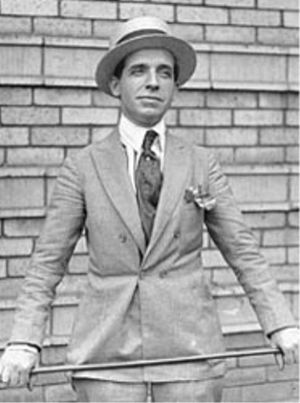 Ponzi circa 1920 (Photo credit: Wikipedia)