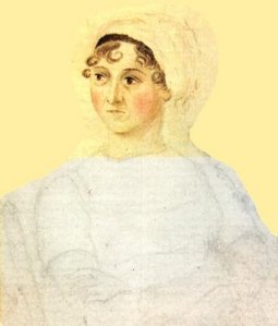My preferred image of Jane Austen painted by Cassandra Austen. Image @National Portrait Gallery.